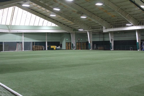 Indoor turf facility